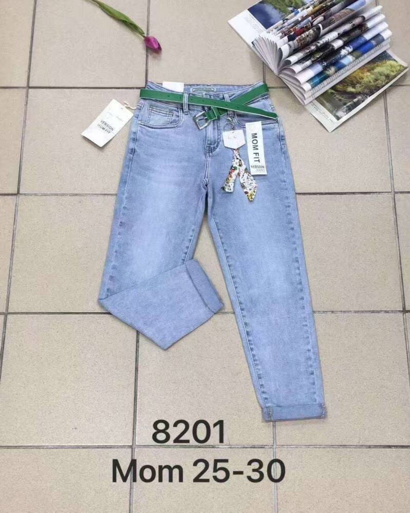 Spodnie damskie jeans Roz 25-30, 1 Kolor .Paczka 10 szt